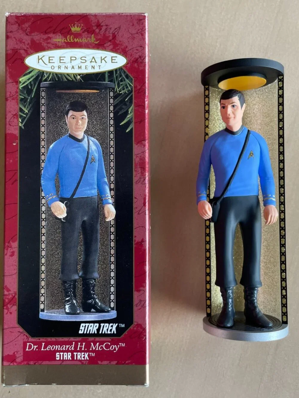 Entire Closet $5! Hallmark Keepsake Star Trek Dr. Leonard H. McCoy Christmas
